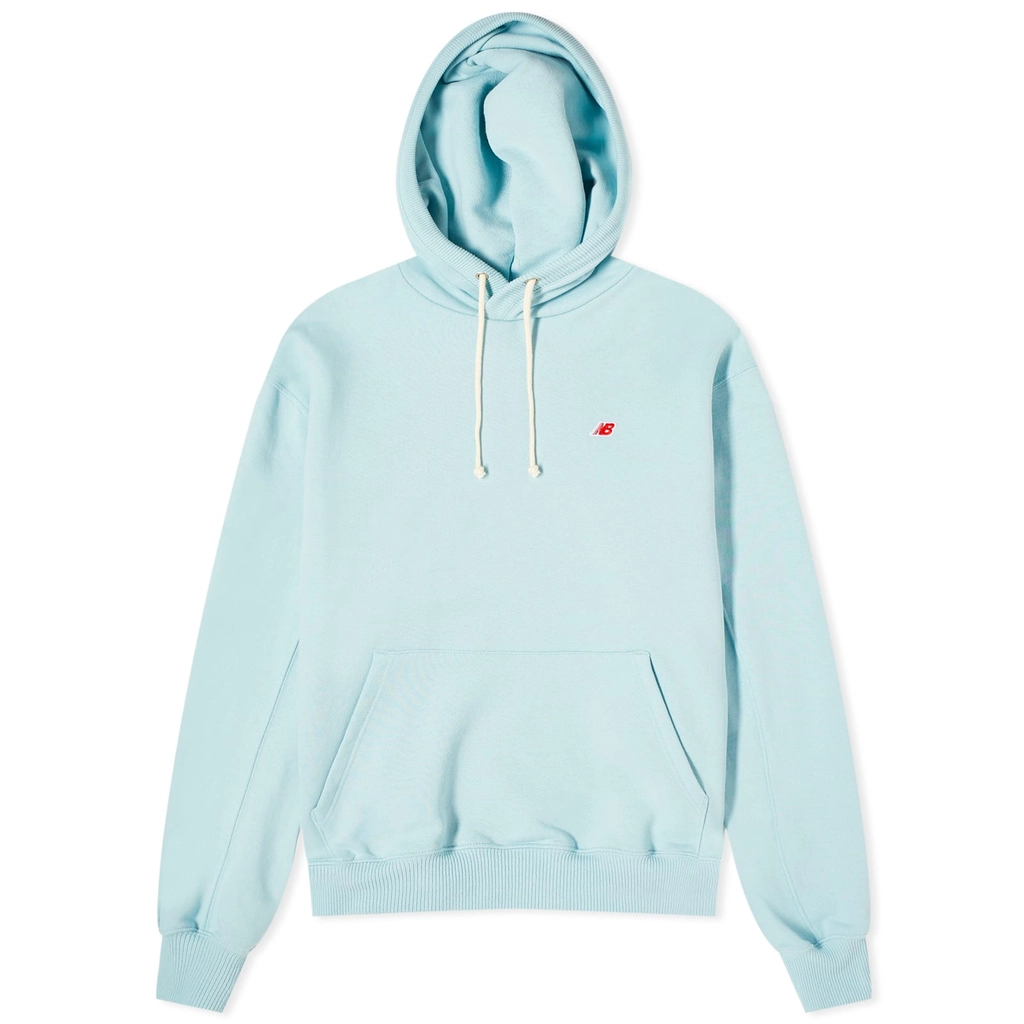 New Balance Men's MADE in USA Core Hoodie Winter Fog
